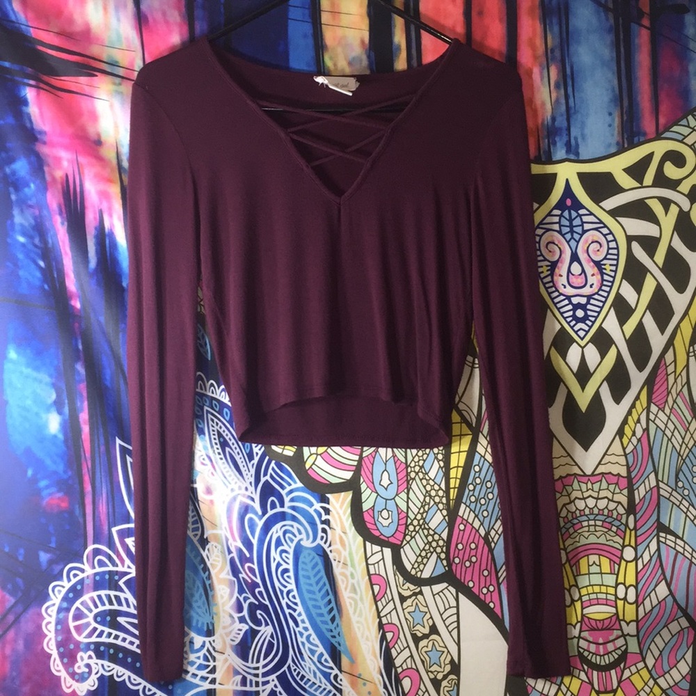 Long sleeved top